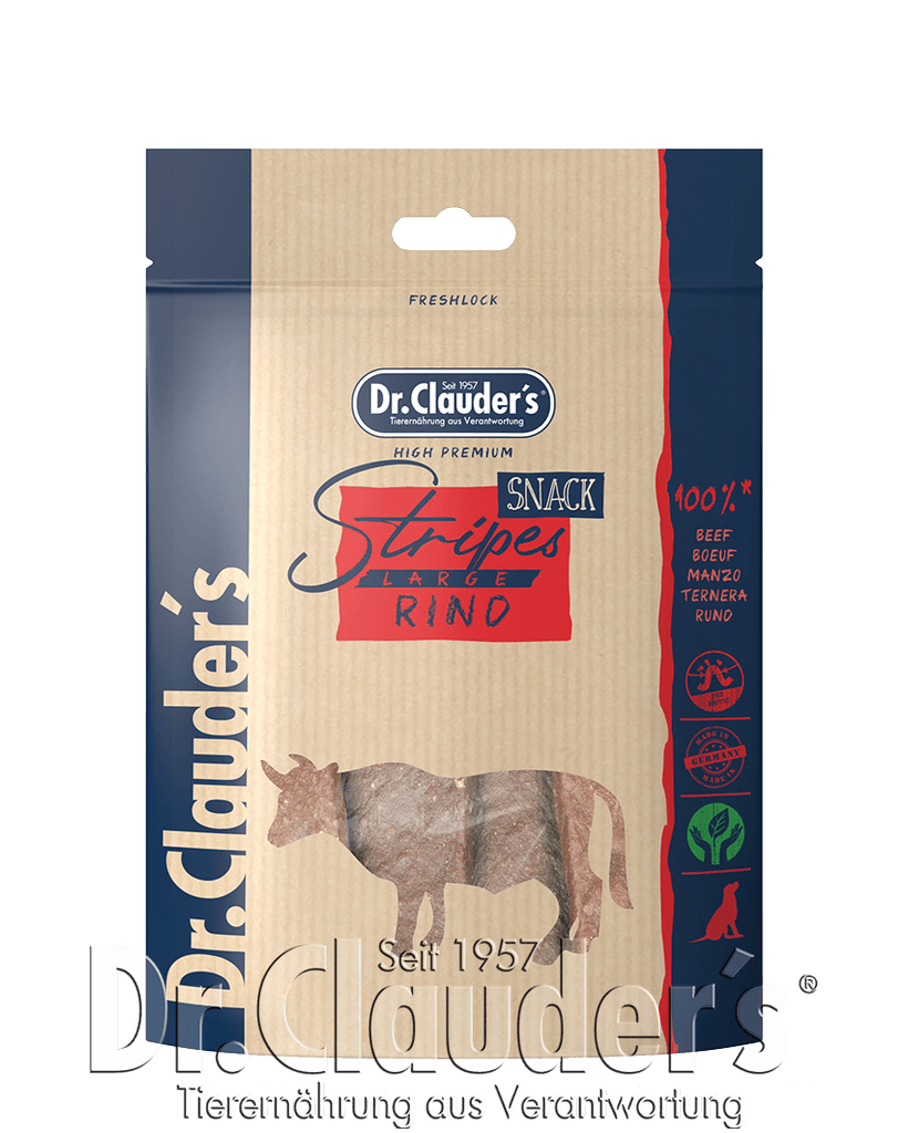 Dr.Clauder´s Stripes Snack Rind Large 2