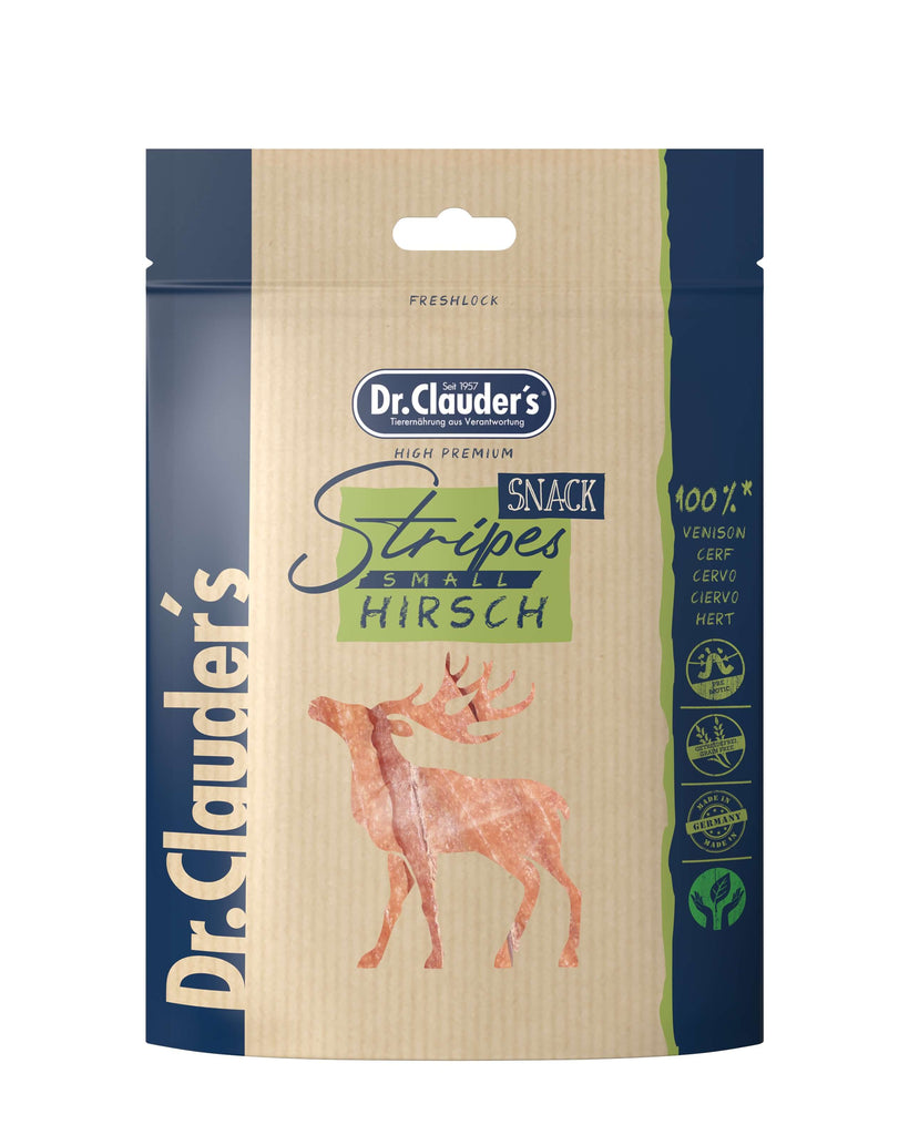 Dr.Clauder´s Stripes Snack Hirsch Small 1