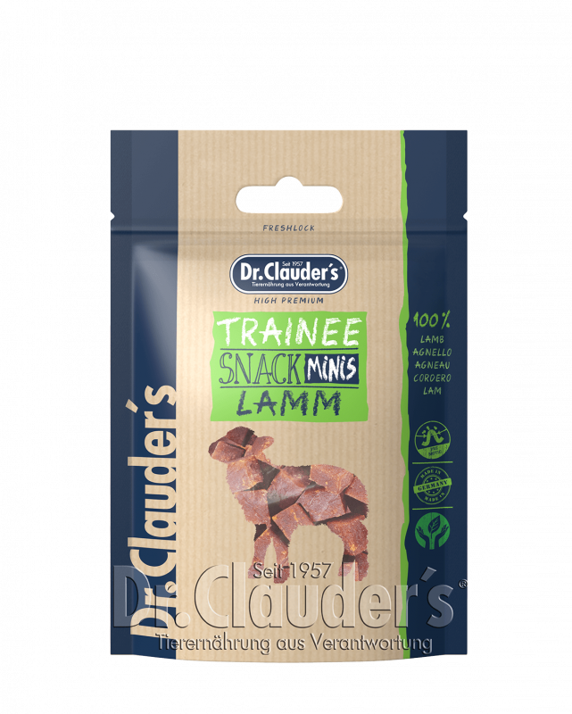 Dr.Clauder´s Trainee Snack Minis Lamm 1