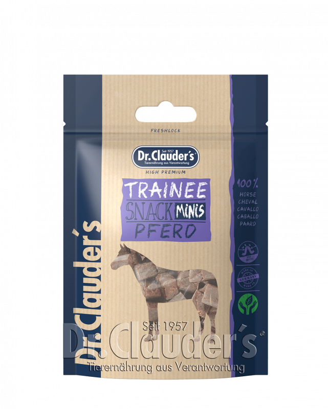 Dr.Clauder´s Trainee Snack Minis Pferd 1