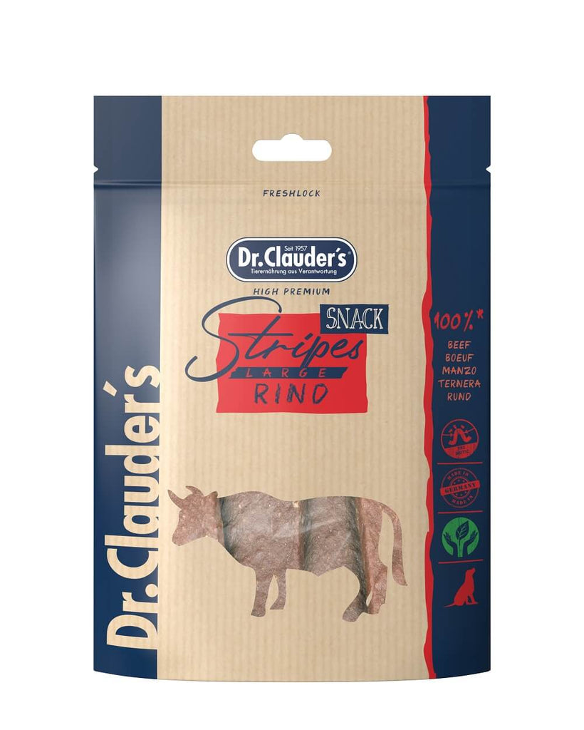 Dr.Clauder´s Stripes Snack Rind Large 1