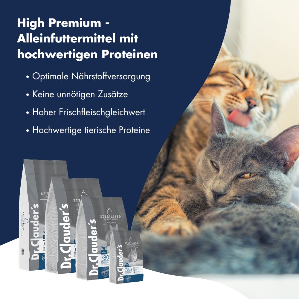 Dr.Clauder's High Premium Sterilised Senior Light 11