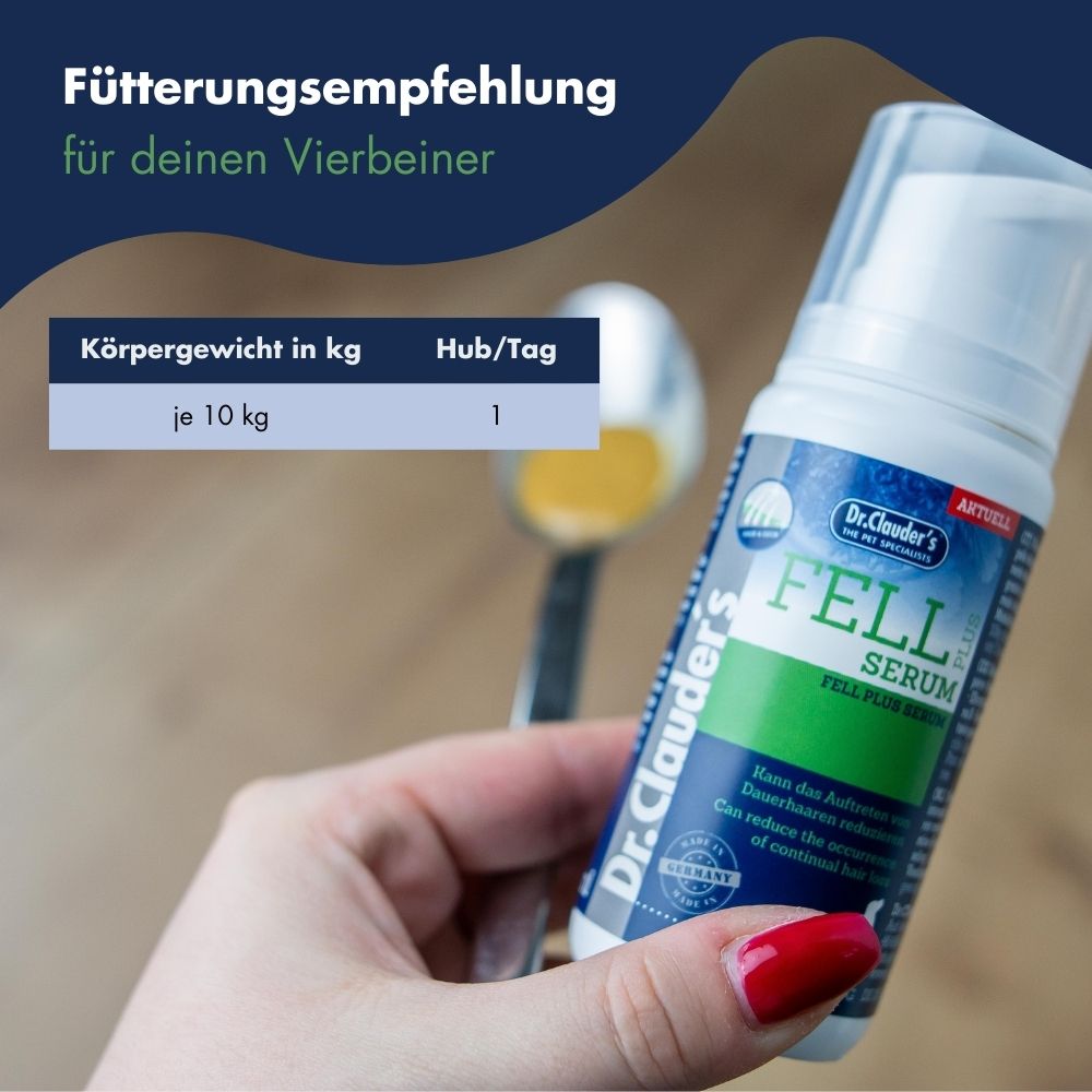 Hair & Skin - Fell Plus Serum für Hunde 9