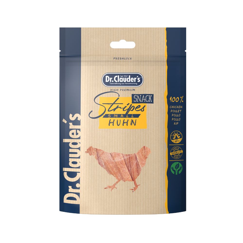 Dr.Clauder´s Stripes Snack Huhn Small - 0