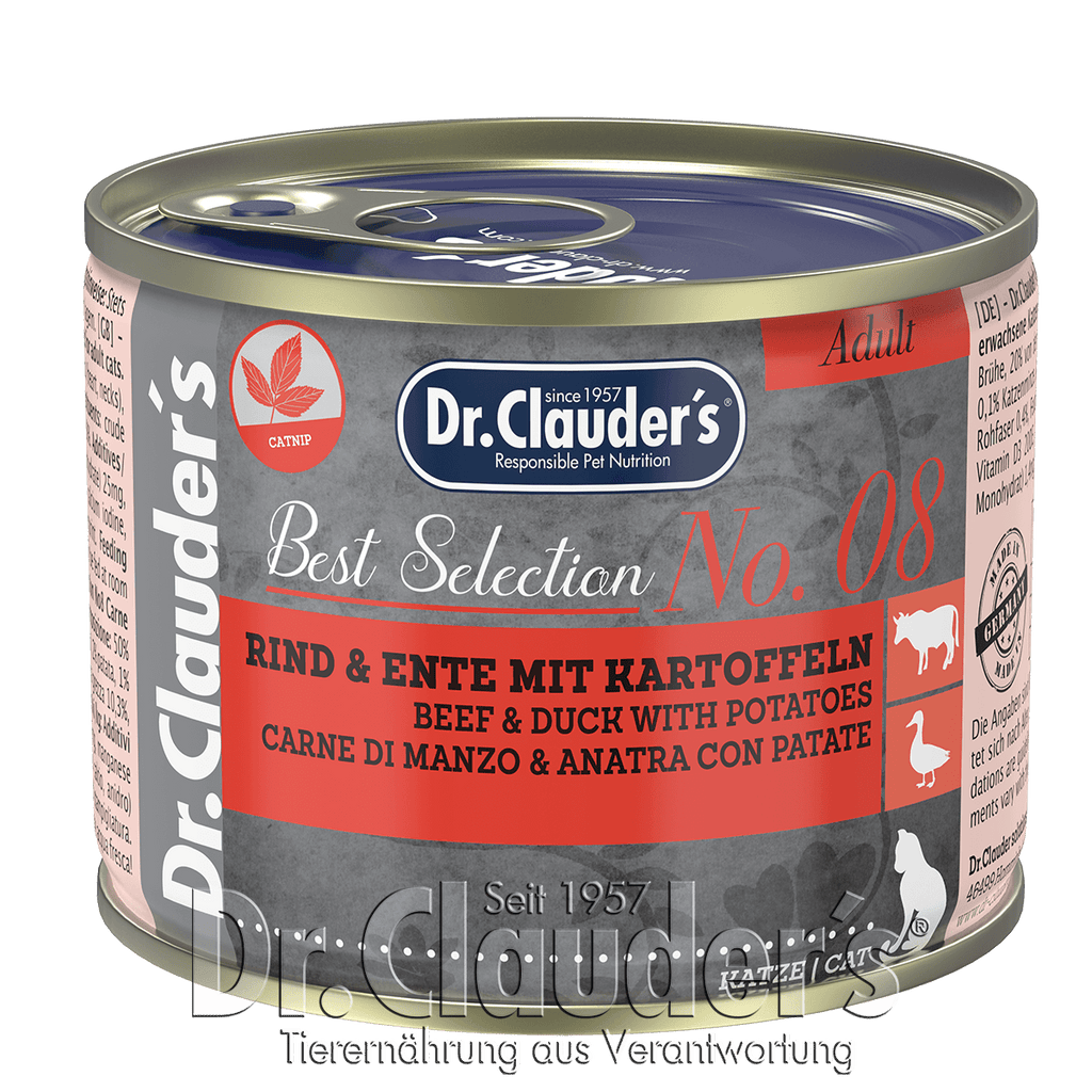 Dr.Clauder's Best Selection No8 Rind & Ente mit Kartoffeln 2