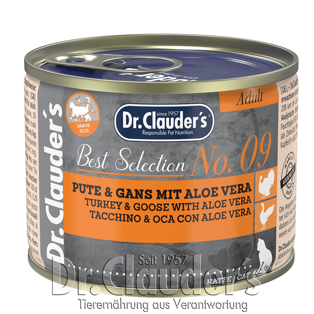 Dr.Clauder's Best Selection No 9 Pute & Gans mit Aloe Vera 2