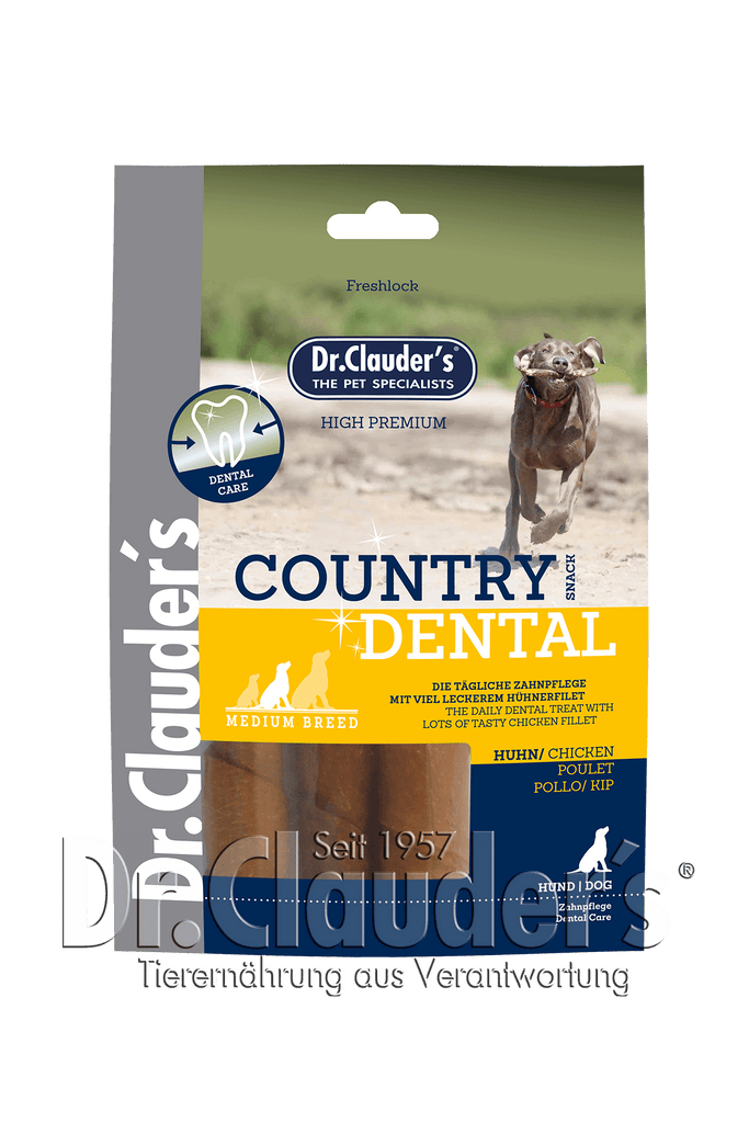 Dr.Clauder´s Country Dental Snack Huhn - Medium Breed 2