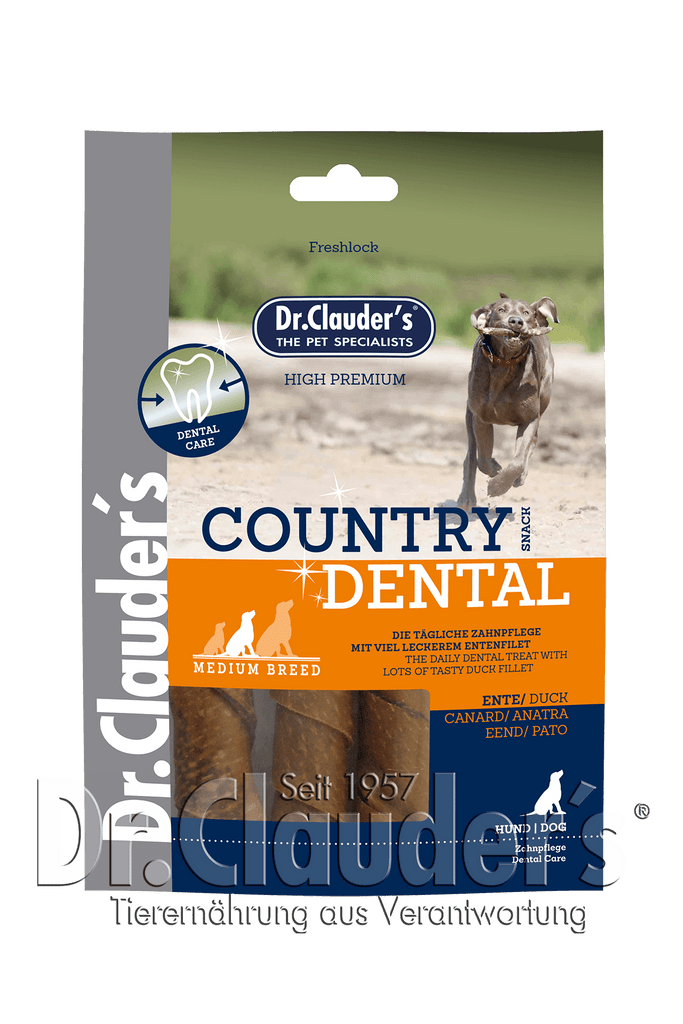 Dr.Clauder´s Country Dental Snack Ente - Medium Breed 2