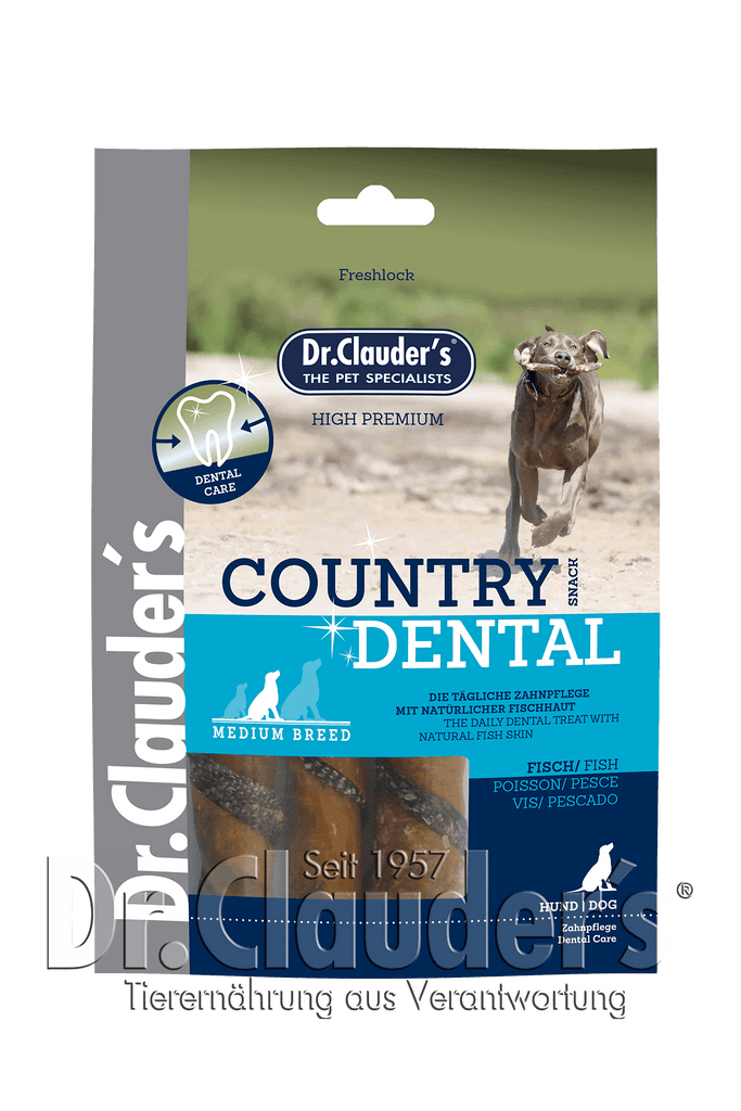 Dr.Clauder´s Country Dental Snack Fisch - Medium Breed 2