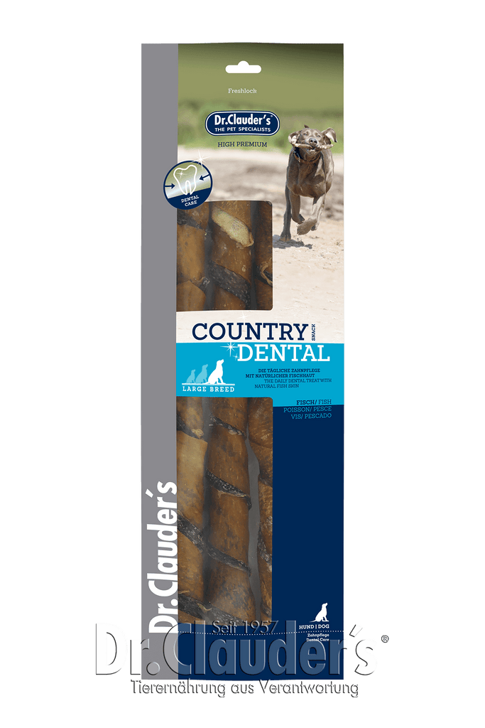 Dr.Clauder's Country Dental Snack Fisch - Large Breed 2