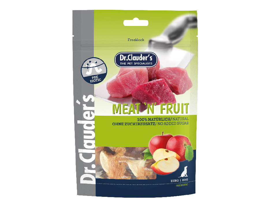 Meat'n'Fruit Apfel & Hühnchen Snack 1