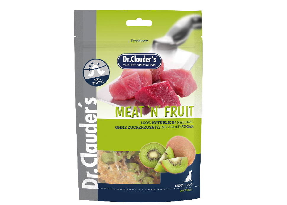 Meat'n'Fruit Kiwi & Hühnchen Snack 1