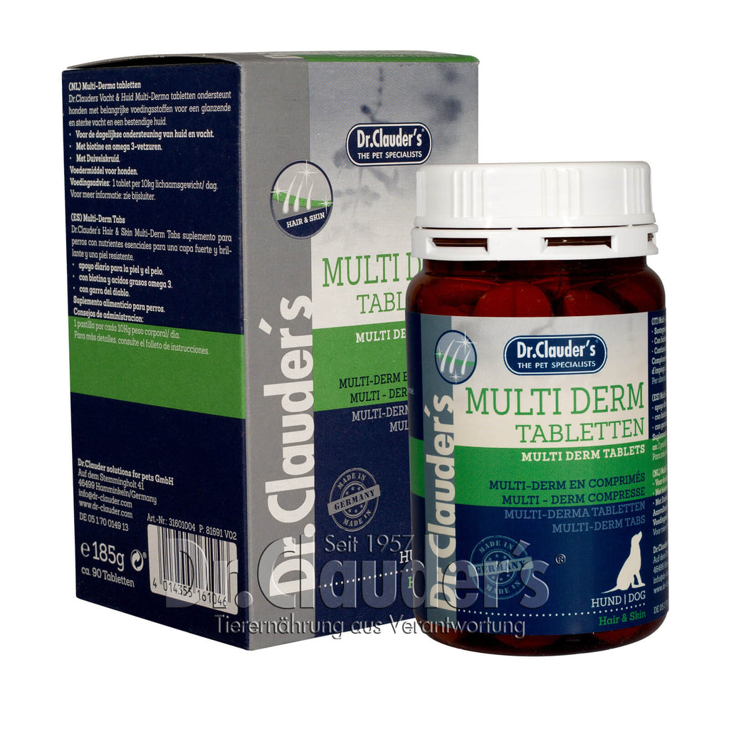 Dr.Clauder's Hair & Skin - Multi-Derm Tabletten 5