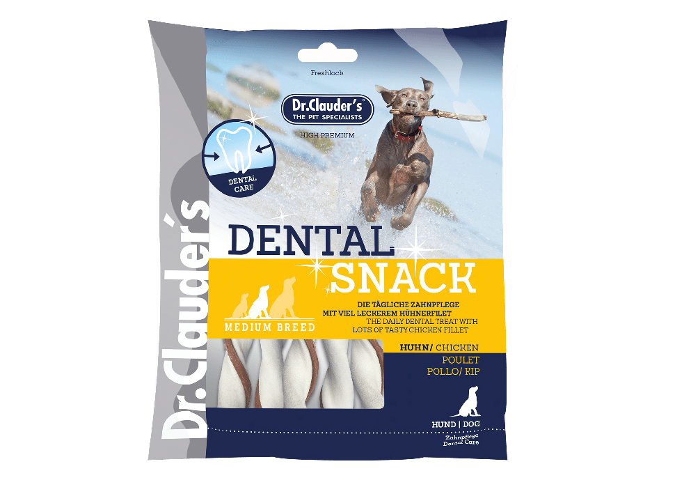 Dr.Clauder´s Dental Snack Huhn - Medium Breed 1