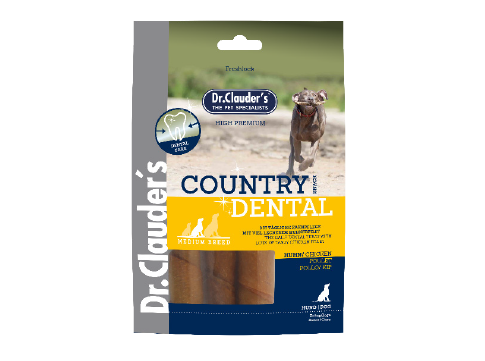 Dr.Clauder´s Country Dental Snack Huhn - Medium Breed 1