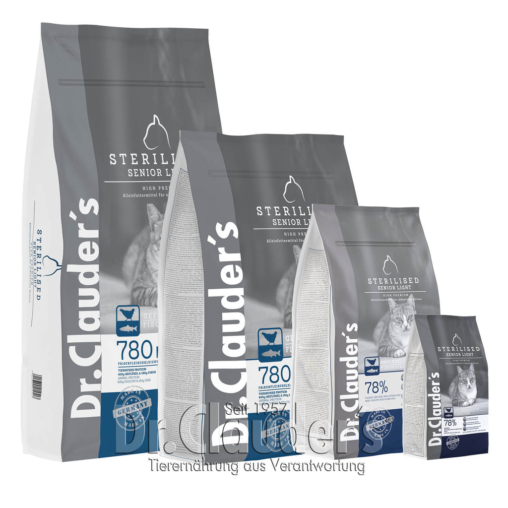 Dr.Clauder's High Premium Sterilised Senior Light 1